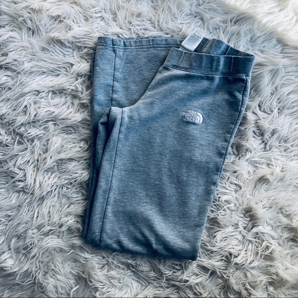SM Gray The North Face Sweat Pants